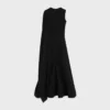 Kleid aus Acetat-Seidenkrepp