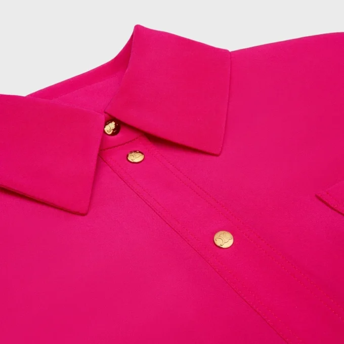 Kleid aus Acetat-Seidenkrepp