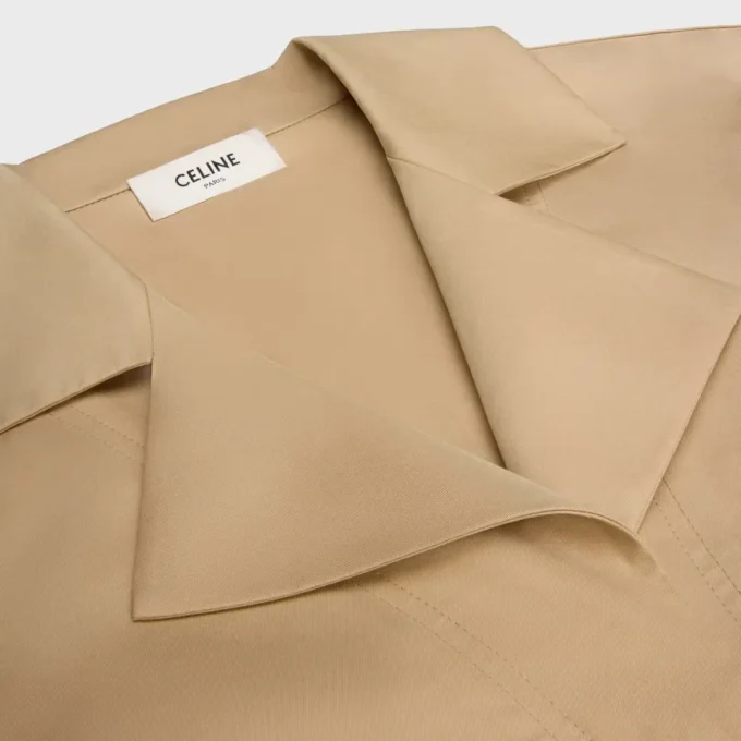 Kleid aus Baumwoll- und Seidentwill