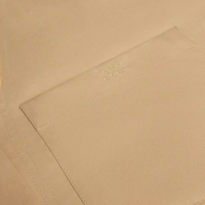 Kleid aus Baumwoll- und Seidentwill