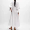 Kleid aus Baumwollpopeline Kleid aus Baumwollpopeline