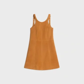 Kleid aus Wildleder