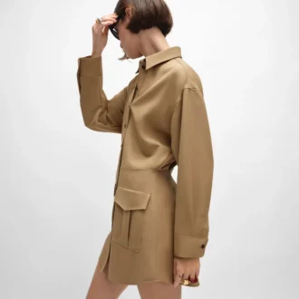 Kleid aus Wolle