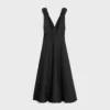 Kleid aus Wolle und Seiden-Cady Kleid aus Wolle und Seiden-Cady