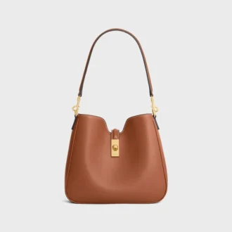 Kleine Camille 16 Soft-Tasche aus glattem Kalbsleder