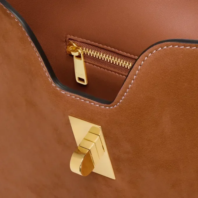 Kleine Camille 16 Soft-Tasche aus Nubuk-Kalbsleder