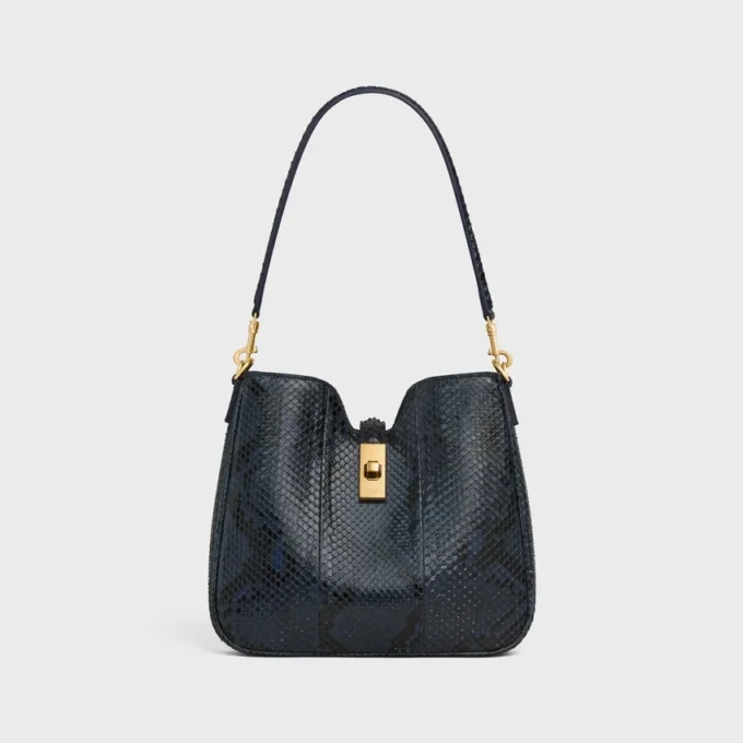 Kleine Camille Soft 16 Tasche aus Pythonleder
