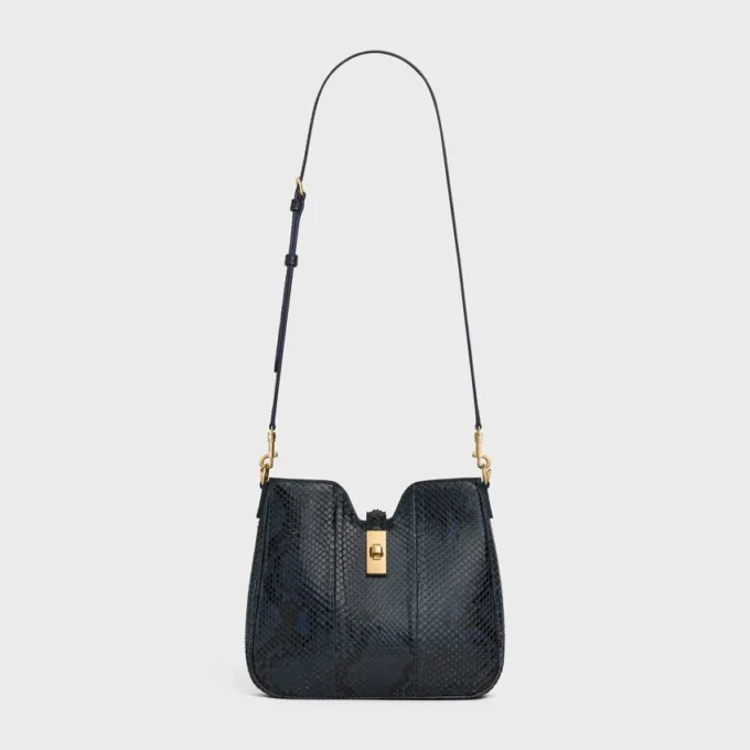 Kleine Camille Soft 16 Tasche aus Pythonleder