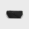 Kleine Halfmoon Soft Triomphe aus Raffia und Lammleder Kleine Halfmoon Soft Triomphe aus Raffia und Lammleder