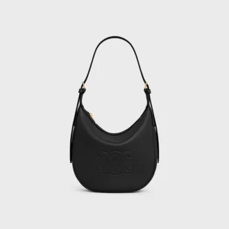 Kleine HeloïSe-Tasche aus geschmeidigem genarbtem Kalbsleder