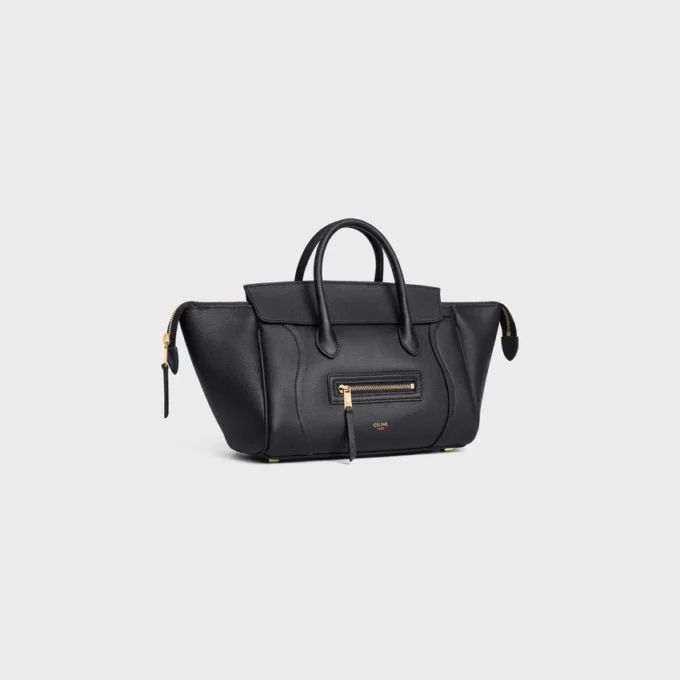 Kleine Luggage aus genarbtem Kalbsleder Kleine Luggage aus genarbtem Kalbsleder