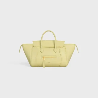 Kleine Luggage aus geschmeidigem, glänzendem Lammleder