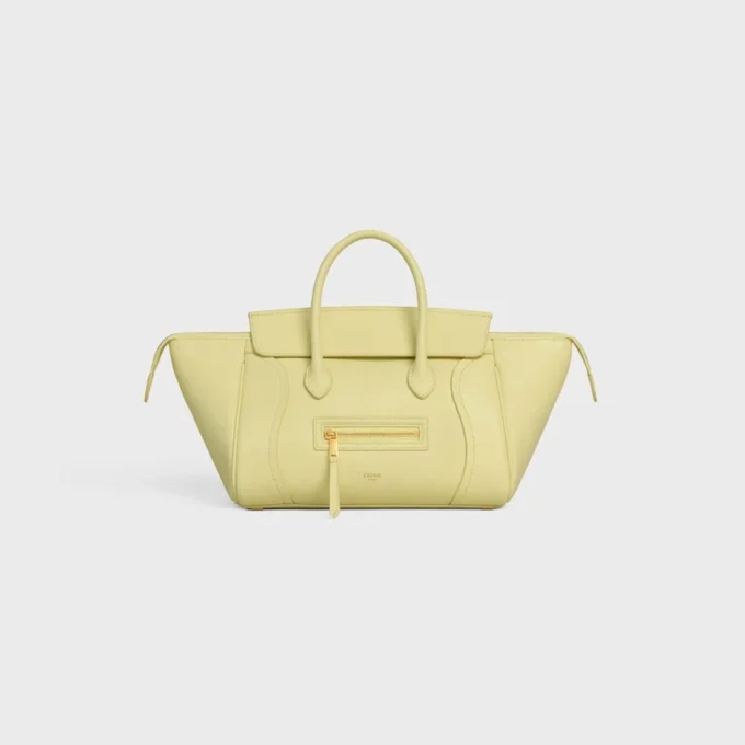 Kleine Luggage aus geschmeidigem, glänzendem Lammleder Kleine Luggage aus geschmeidigem, glänzendem Lammleder