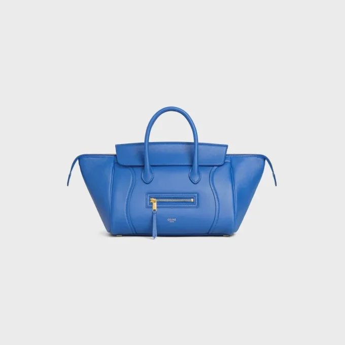 Kleine Luggage aus geschmeidigem, glänzendem Lammleder Kleine Luggage aus geschmeidigem, glänzendem Lammleder