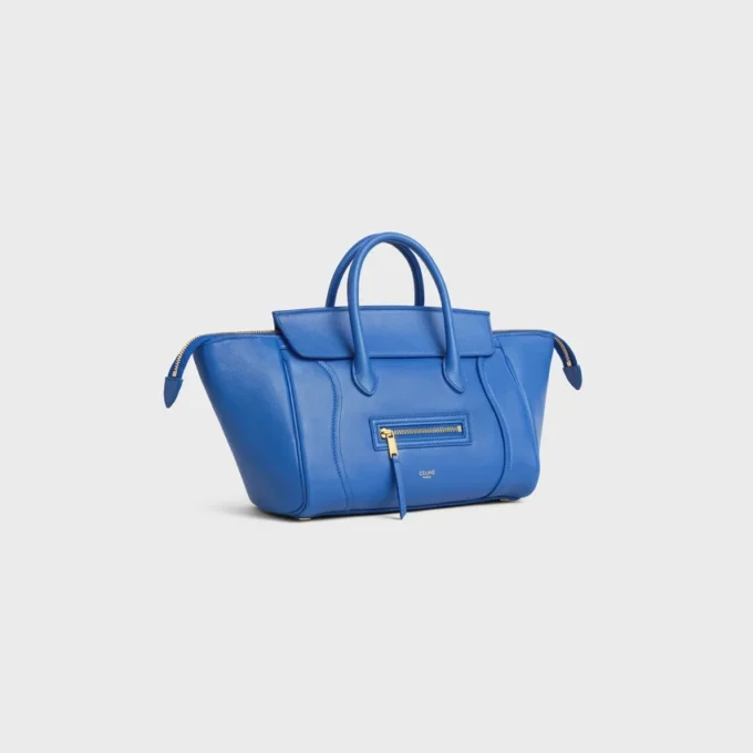 Kleine Luggage aus geschmeidigem, glänzendem Lammleder Kleine Luggage aus geschmeidigem, glänzendem Lammleder