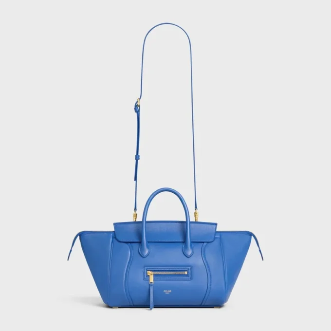 Kleine Luggage aus geschmeidigem, glänzendem Lammleder Kleine Luggage aus geschmeidigem, glänzendem Lammleder