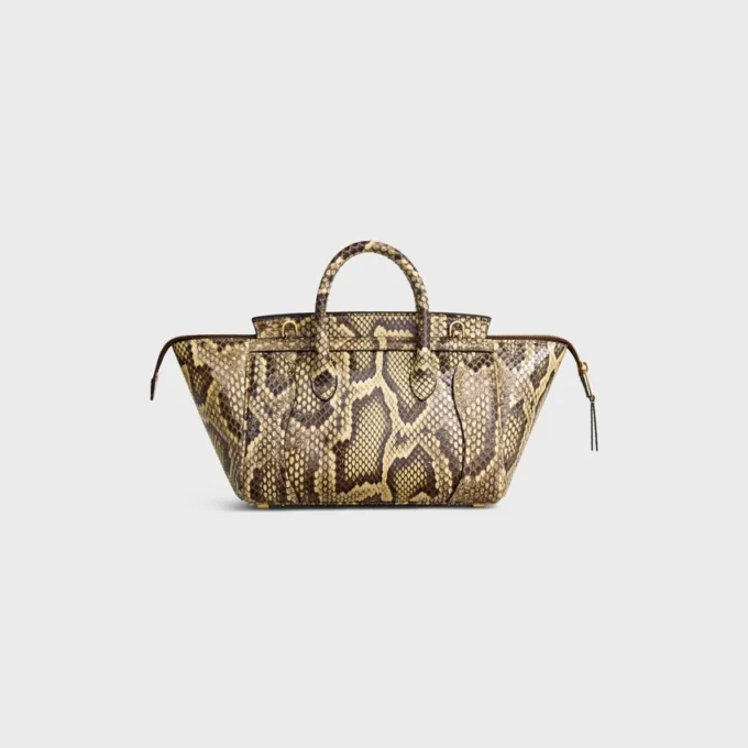 Kleine Luggage aus Pythonleder