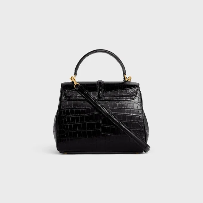 Kleine Tasche 16 aus Porosus-Krokodilleder Kleine Tasche 16 aus Porosus-Krokodilleder