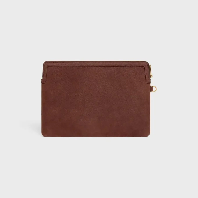 Kleine Tasche mit Riemen Cuir Triomphe aus genarbtem Kalbsleder Kleine Tasche mit Riemen Cuir Triomphe aus genarbtem Kalbsleder