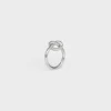 Knotenring aus Messing mit Rhodiumbeschichtung Knotenring aus Messing mit Rhodiumbeschichtung