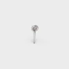 Knotenring aus Messing mit Rhodiumbeschichtung Knotenring aus Messing mit Rhodiumbeschichtung