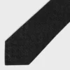 Krawatte aus Mini-Triomphe-Seidenjacquard Krawatte aus Mini-Triomphe-Seidenjacquard