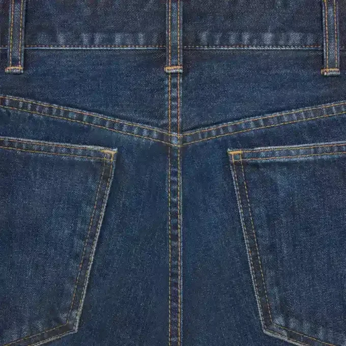 Kurt-Jeans aus Indigo Dark Stone Wash Denim