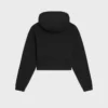 Kurzer Hoodie aus Baumwollfleece Kurzer Hoodie aus Baumwollfleece
