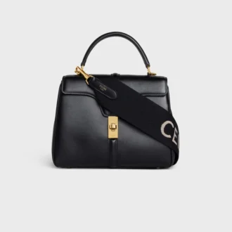Kurzer Riemen aus Wolle mit CELINE-Jacquard