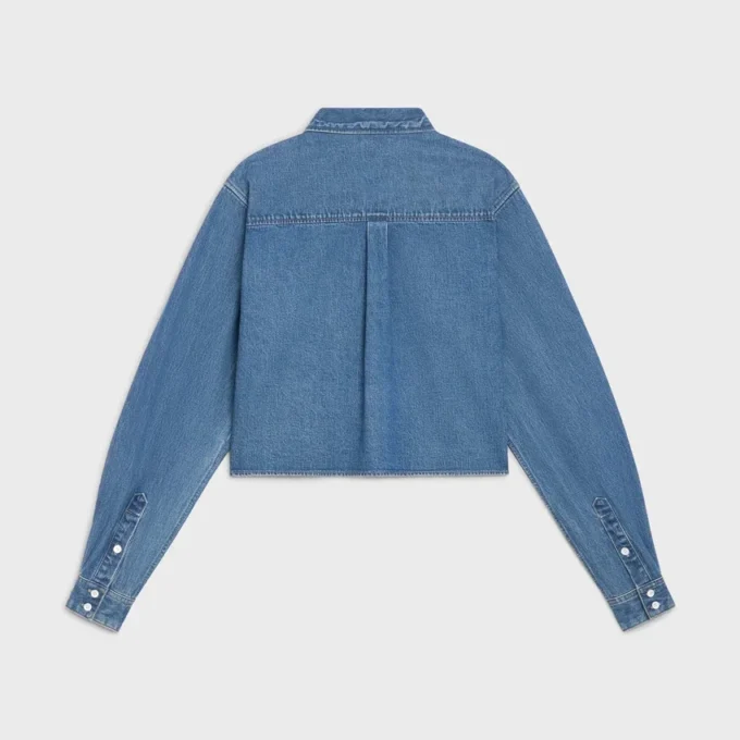 Kurzes Hemd aus Union Ocean Wash Denim Kurzes Hemd aus Union Ocean Wash Denim