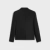 Kurzes Smokingjackett aus Wolle und Mohair Kurzes Smokingjackett aus Wolle und Mohair