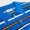 Kurzärmeliger Polo-Pullover aus feiner Baumwolle