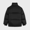 Lange Daunenjacke aus leichtem Nylon