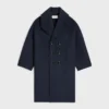 Langer Peacoat aus Wollfilz