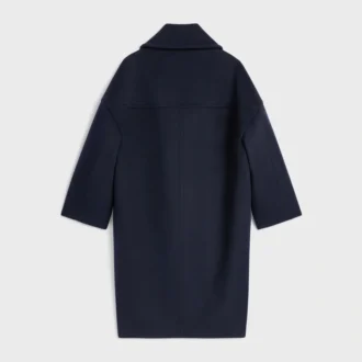 Langer Peacoat aus Wollfilz