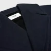 Langer Peacoat aus Wollfilz