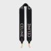 Langer Riemen aus Wolle mit CELINE-Jacquard Langer Riemen aus Wolle mit CELINE-Jacquard