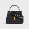 Langer Riemen aus Wolle mit CELINE-Jacquard Langer Riemen aus Wolle mit CELINE-Jacquard