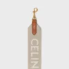 Langer Riemen aus Wolle mit CELINE-Jacquard