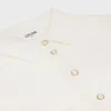 Langes Hemdkleid aus Baumwoll-Seiden-Crepon Langes Hemdkleid aus Baumwoll-Seiden-Crepon