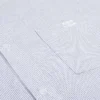 Langes Hemdkleid aus gestreifter Baumwolle Langes Hemdkleid aus gestreifter Baumwolle