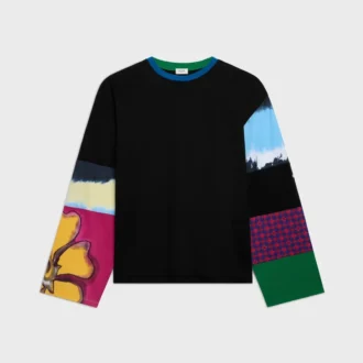 Langärmliges T-Shirt aus Baumwolljersey