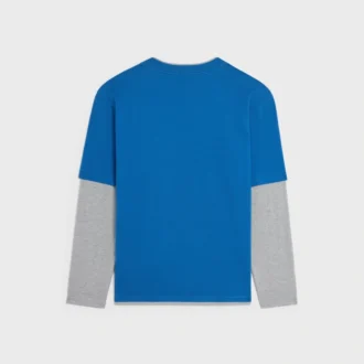 Langärmliges T-Shirt aus Baumwolljersey