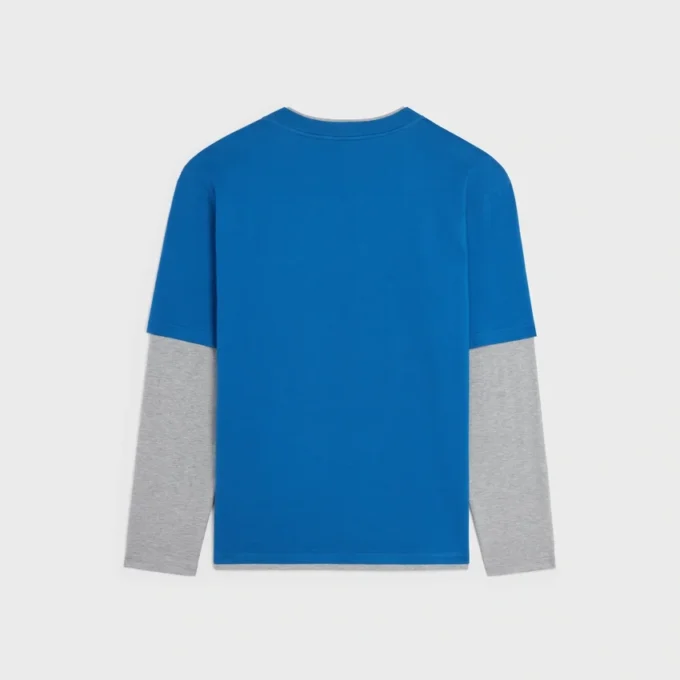 Langärmliges T-Shirt aus Baumwolljersey
