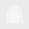 Langärmliges T-Shirt aus Baumwolljersey Langärmliges T-Shirt aus Baumwolljersey