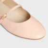 Les Ballerines CELINE Ballerinas mit doppeltem Riemen aus Lammleder Les Ballerines CELINE Ballerinas mit doppeltem Riemen aus Lammleder