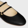 Les Ballerines CELINE Double Strap aus Lammleder Les Ballerines CELINE Double Strap aus Lammleder