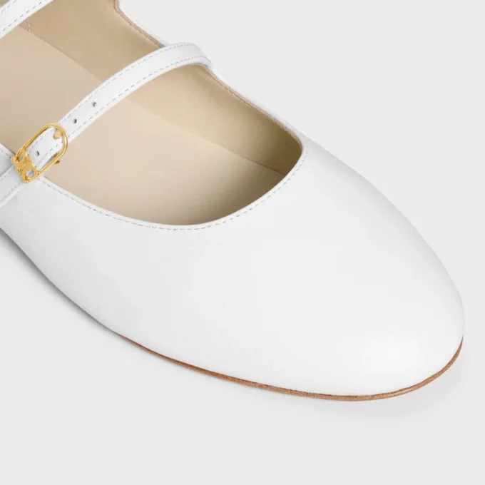 Les Ballerines CELINE Double Strap aus Lammleder Les Ballerines CELINE Double Strap aus Lammleder