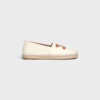 Les Espadrilles CELINE aus Tweed und Kalbsleder