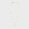 Les Perles CELINE Halskette aus Kunstharzperlen und Messing mit Goldfinish Les Perles CELINE Halskette aus Kunstharzperlen und Messing mit Goldfinish